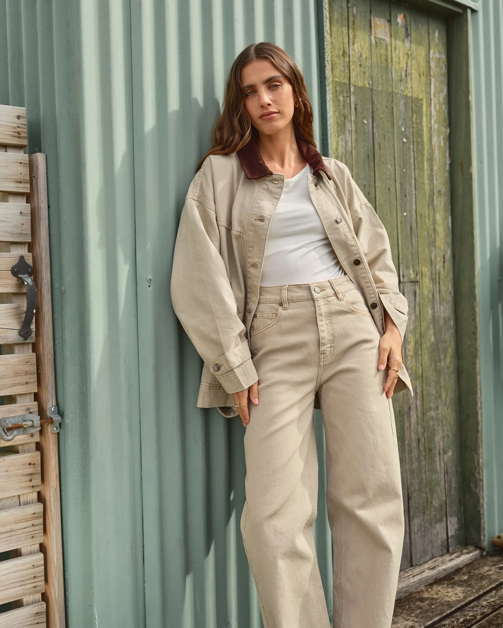 Tommy Jacket Beige
