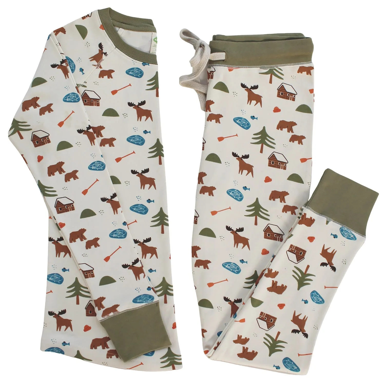 Pijama de mujer orgánico - Invierno