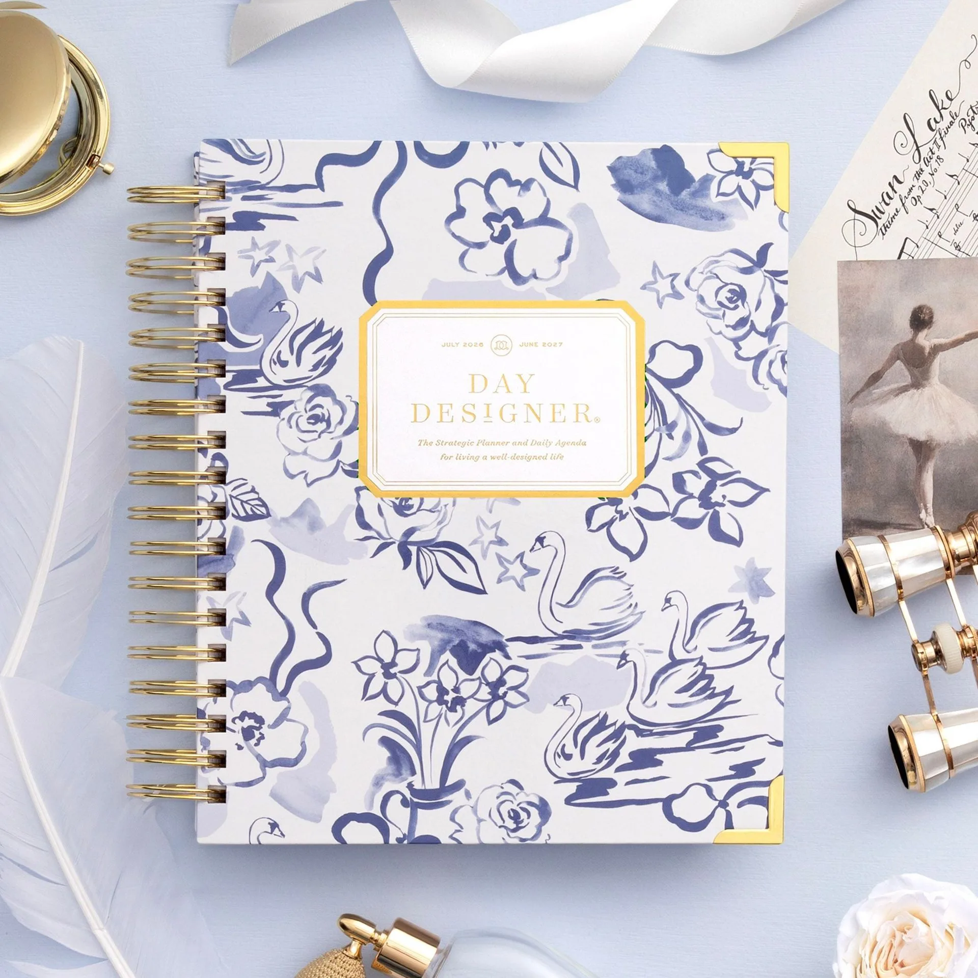 2026-27 Daily Planner: Swan Lake