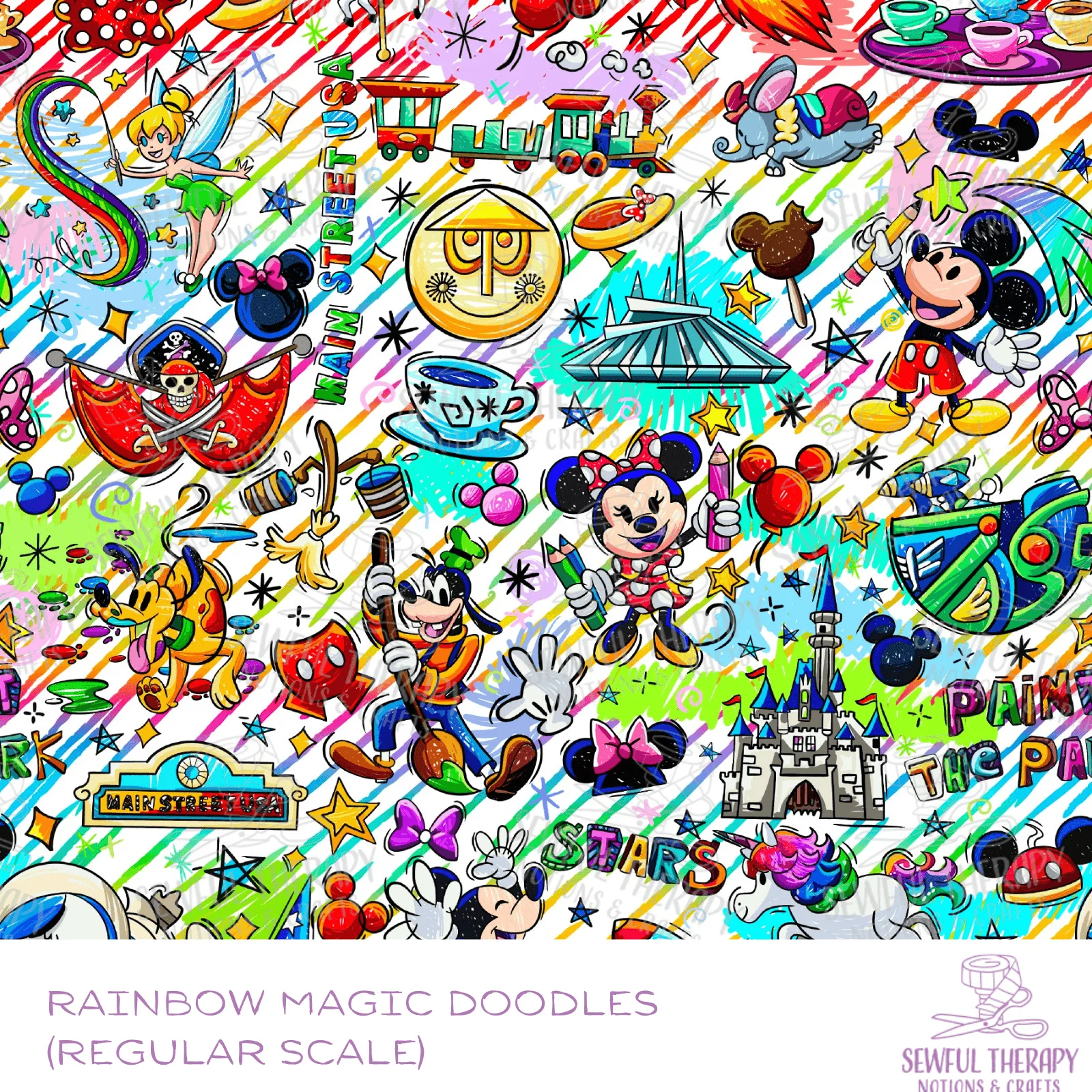 Rainbow Magic Doodles SEWLUXE (YD)
