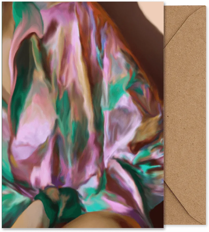 1986 - Folded Art Card