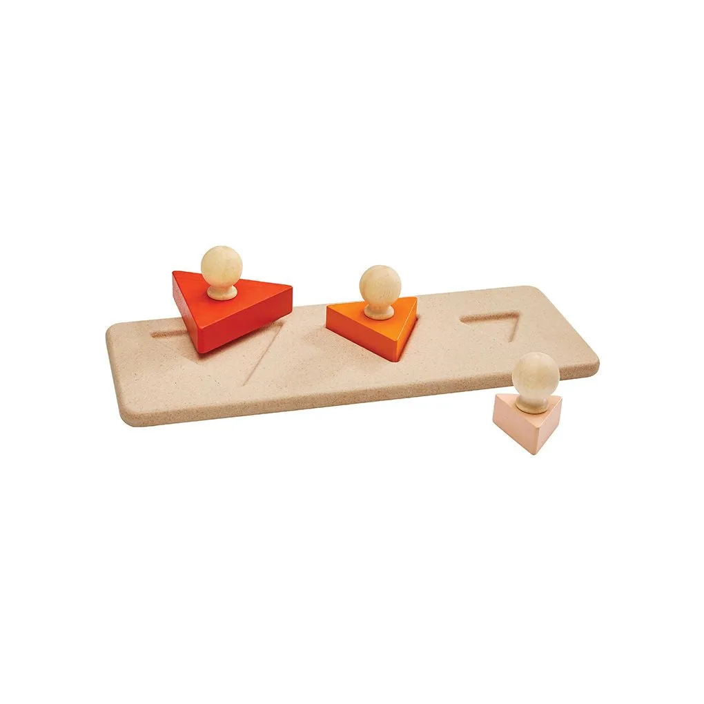 Driehoekpuzzel oplossen: tips voor peuters