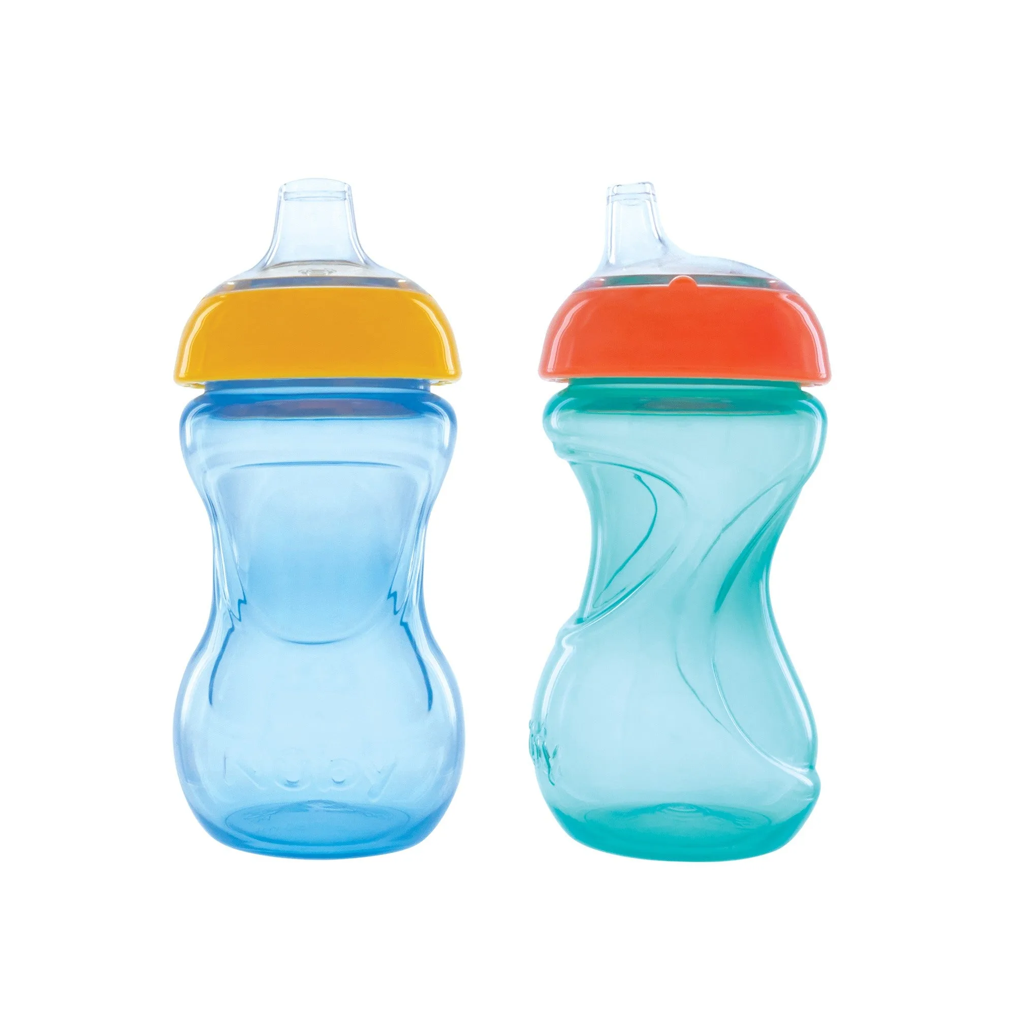 Vaso de aprendizaje con boquilla suave y mini asa (2 unidades)