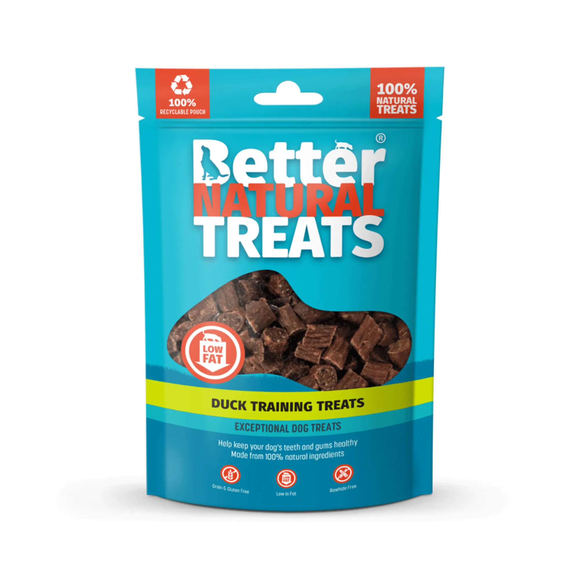 Better Natural Dog Training Treats - Duck