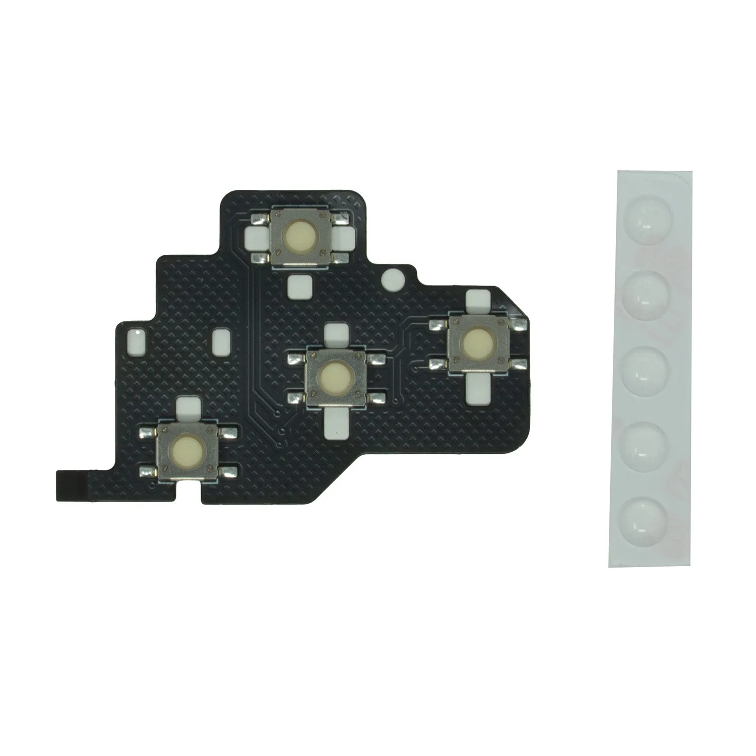 Tactiele knoppen installeren in een GameCube-controller