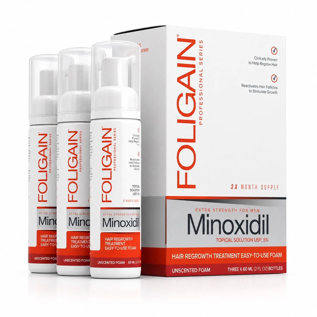 FOLIGAIN Products for Men: A Complete Buying Guide to the Range