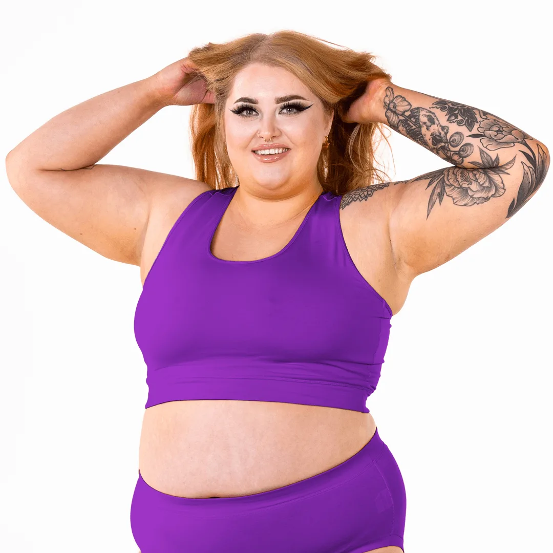 Racerback Bralette - Iris