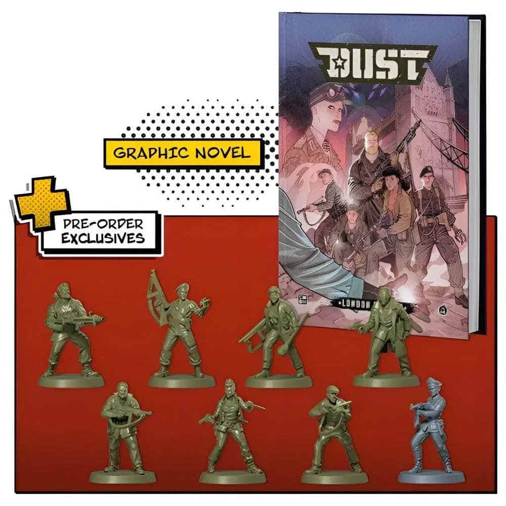 Dust: CMON Komiks Tom 2 London Falling plus promos (edycja specjalna Kickstarter)
