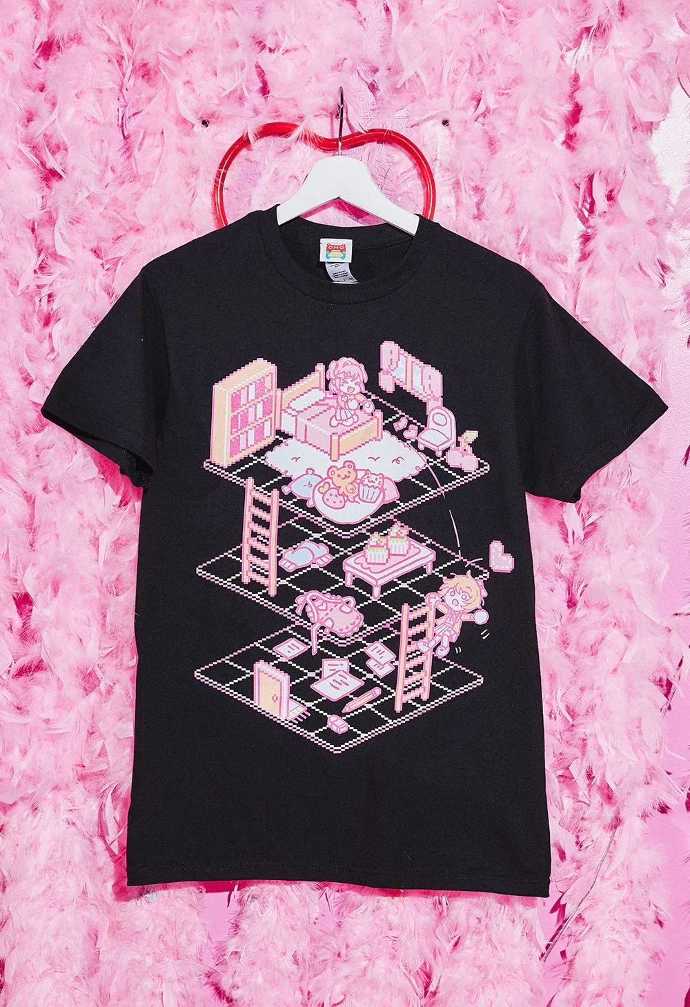 BALANCE BLACK T-SHIRT
