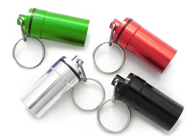 Large Key Ring Pill Box