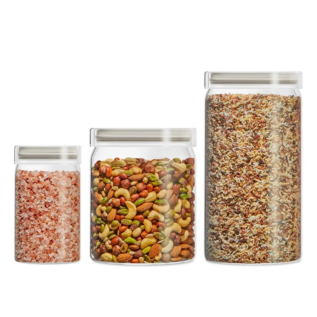 Pyrex Glass Canisters vs Rectangular Containers