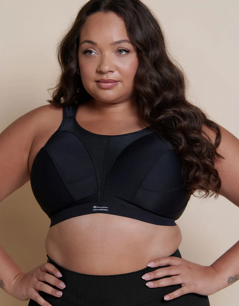 Shock Absorber D+ Classic Support Sports Bra Black