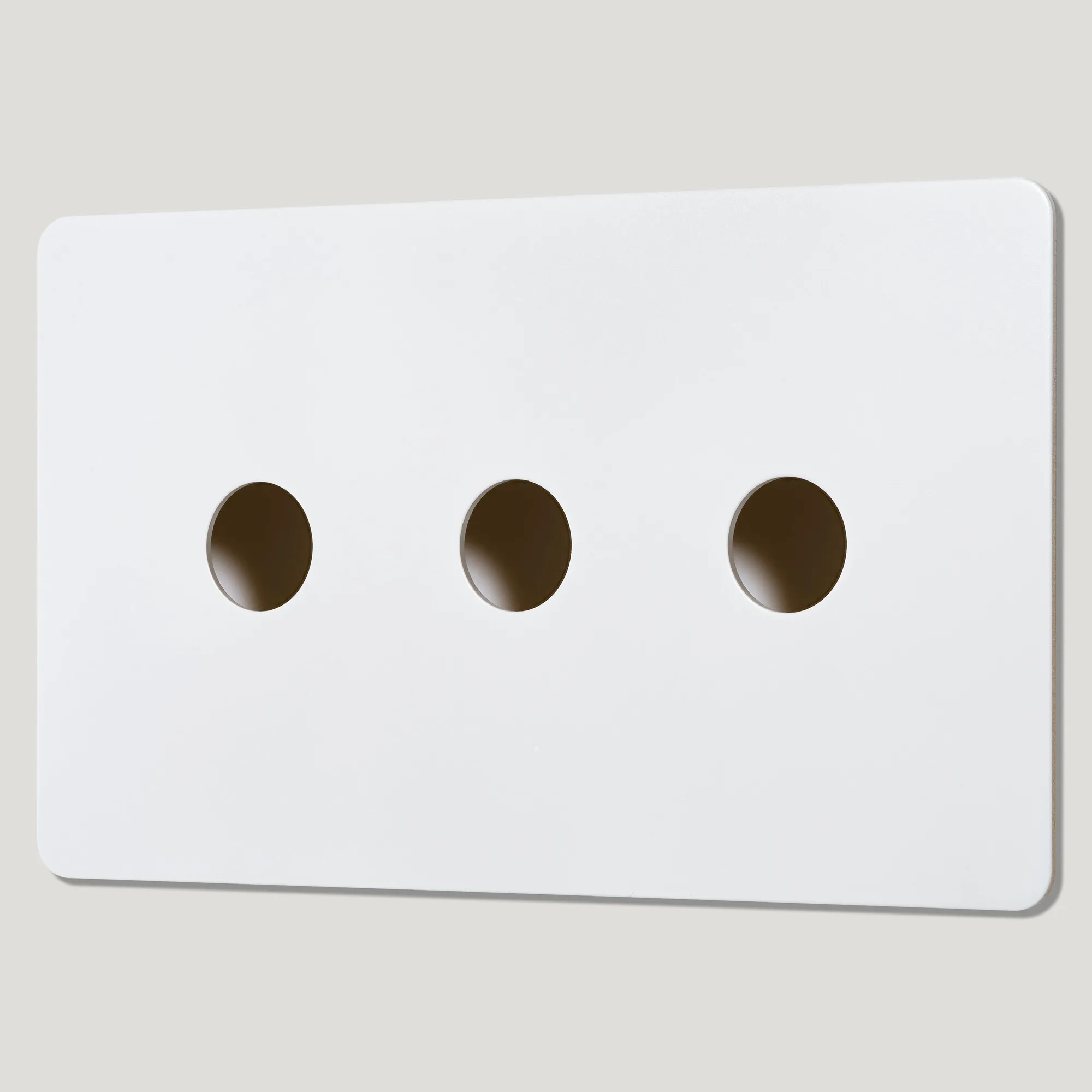 3G Switch Plate - Primed Paintable