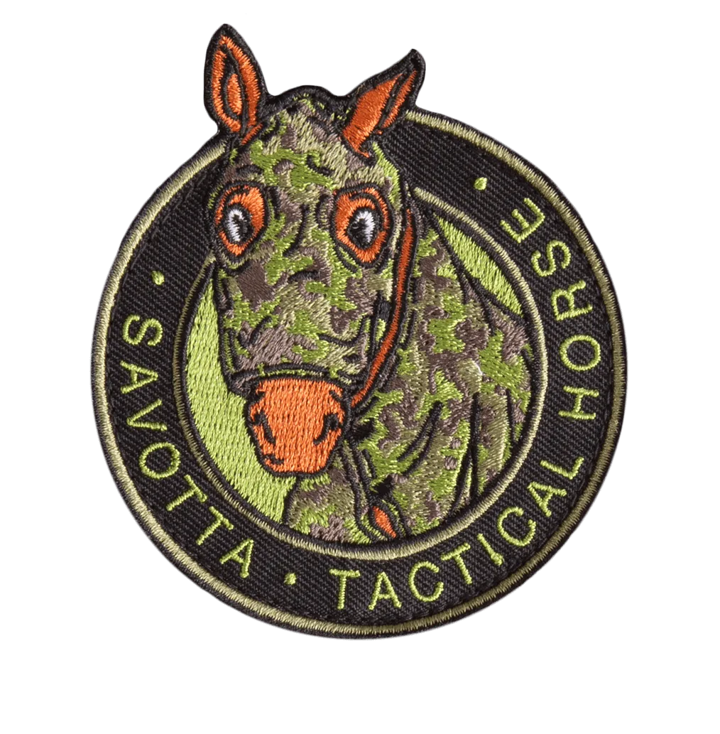 Parche táctico de caballo