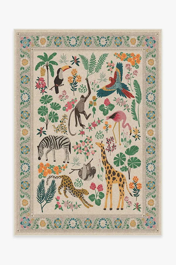 Jungle-Themed Rugs: Decorating with Animal Prints