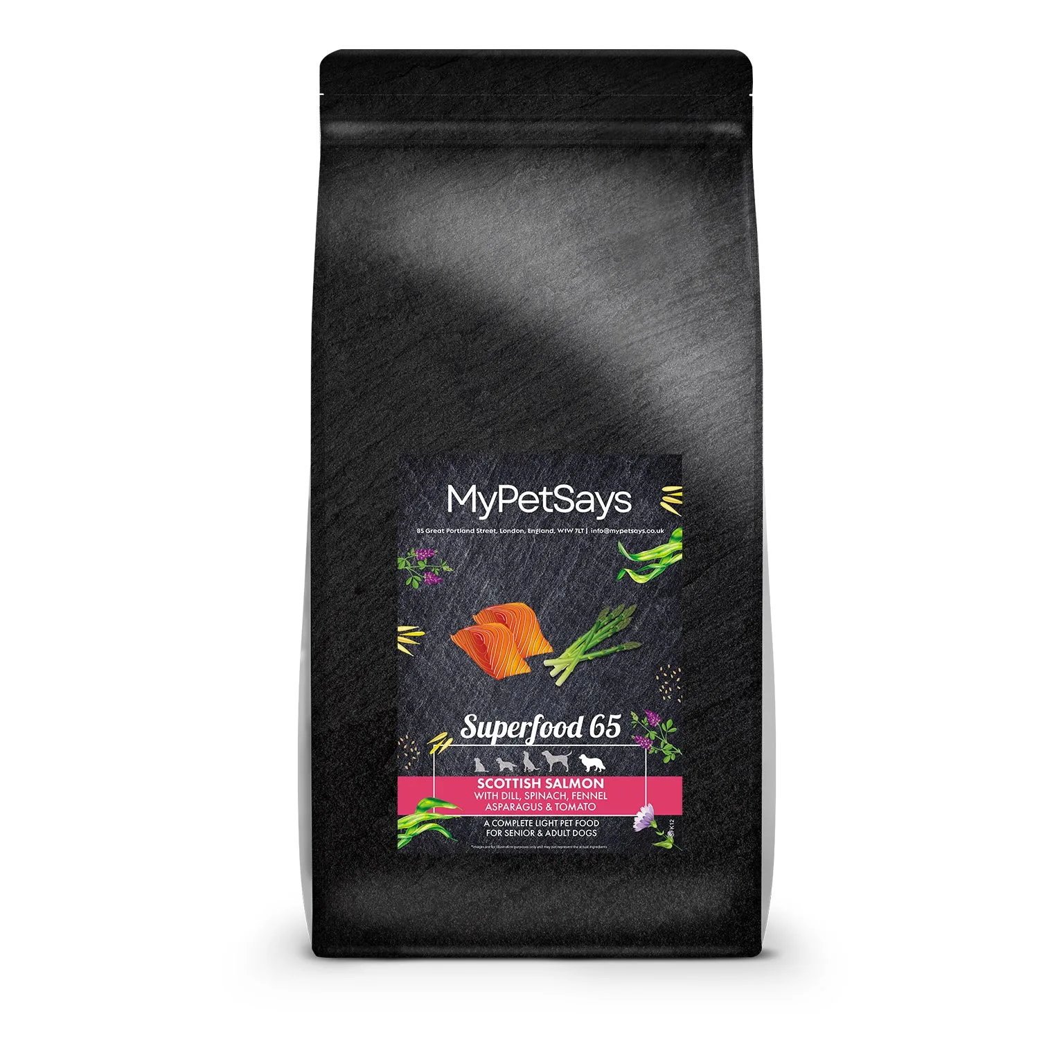 Superfood 65 Senior Light Dog Scottish Salmon