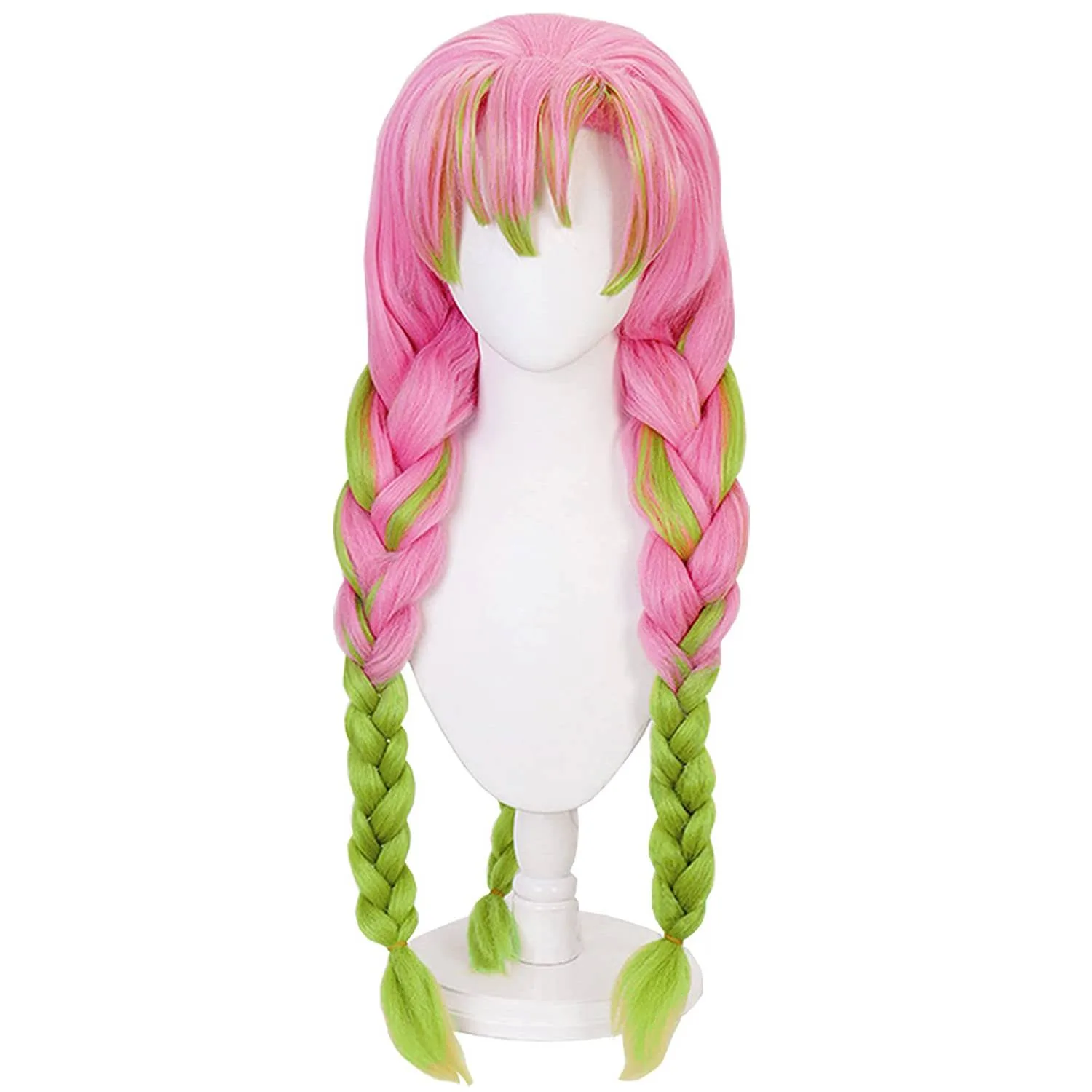 Transform into Mitsuri with our Stunning Mitsuri Cosplay Wig - Embrace the Demon Slayer Spirit