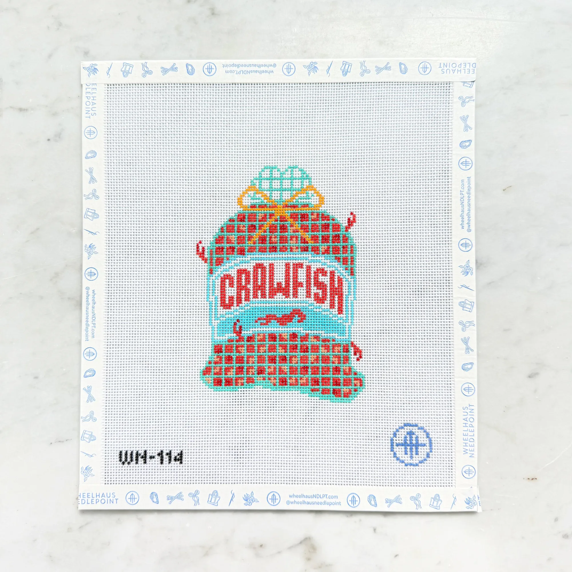 Preorder Crawfish Boil Needlepoint: What to Expect