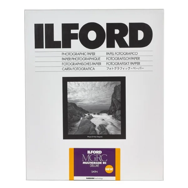 Ilford Multigrade RC Deluxe Satin 8x10" 100 Hojas