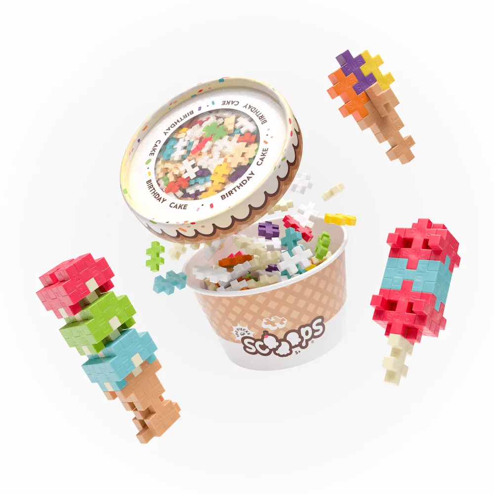 Tarta de cumpleaños Scooops: ideas creativas para niños