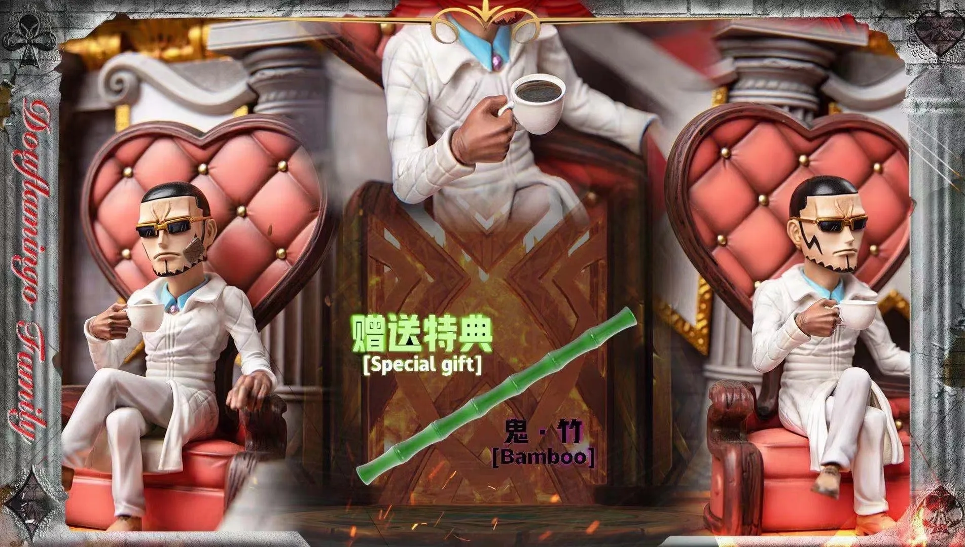 Figura de Vergo y Trebol de One Piece: qué saber antes de comprar