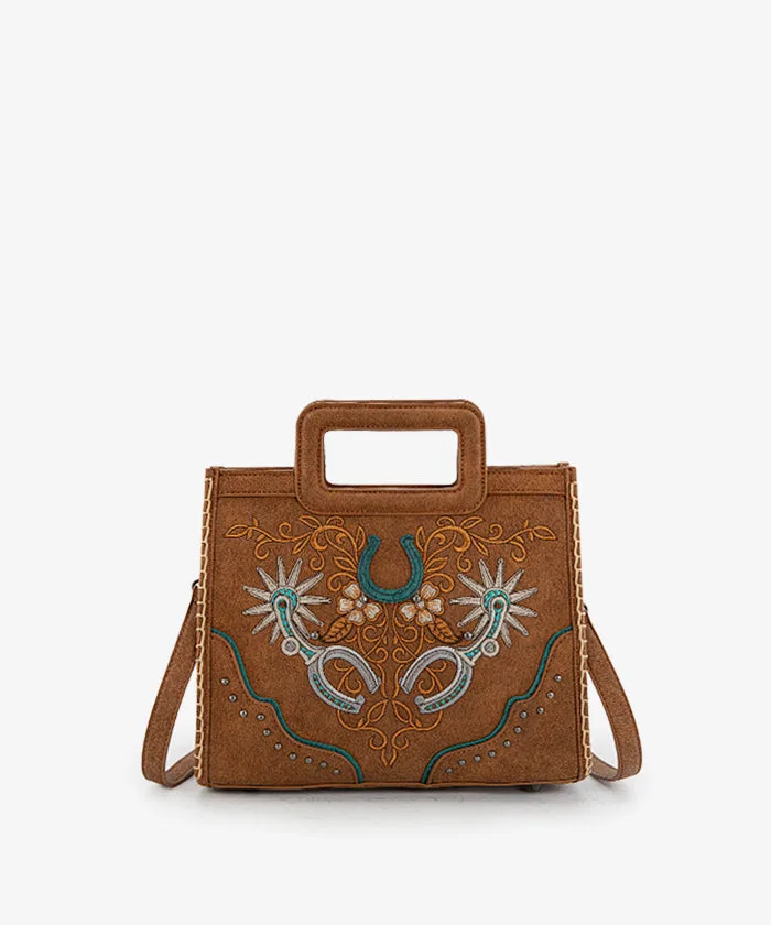 Montana West Western Embroidered Handbag