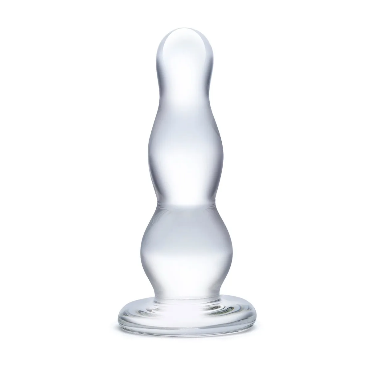 4 Inch glass butt plug