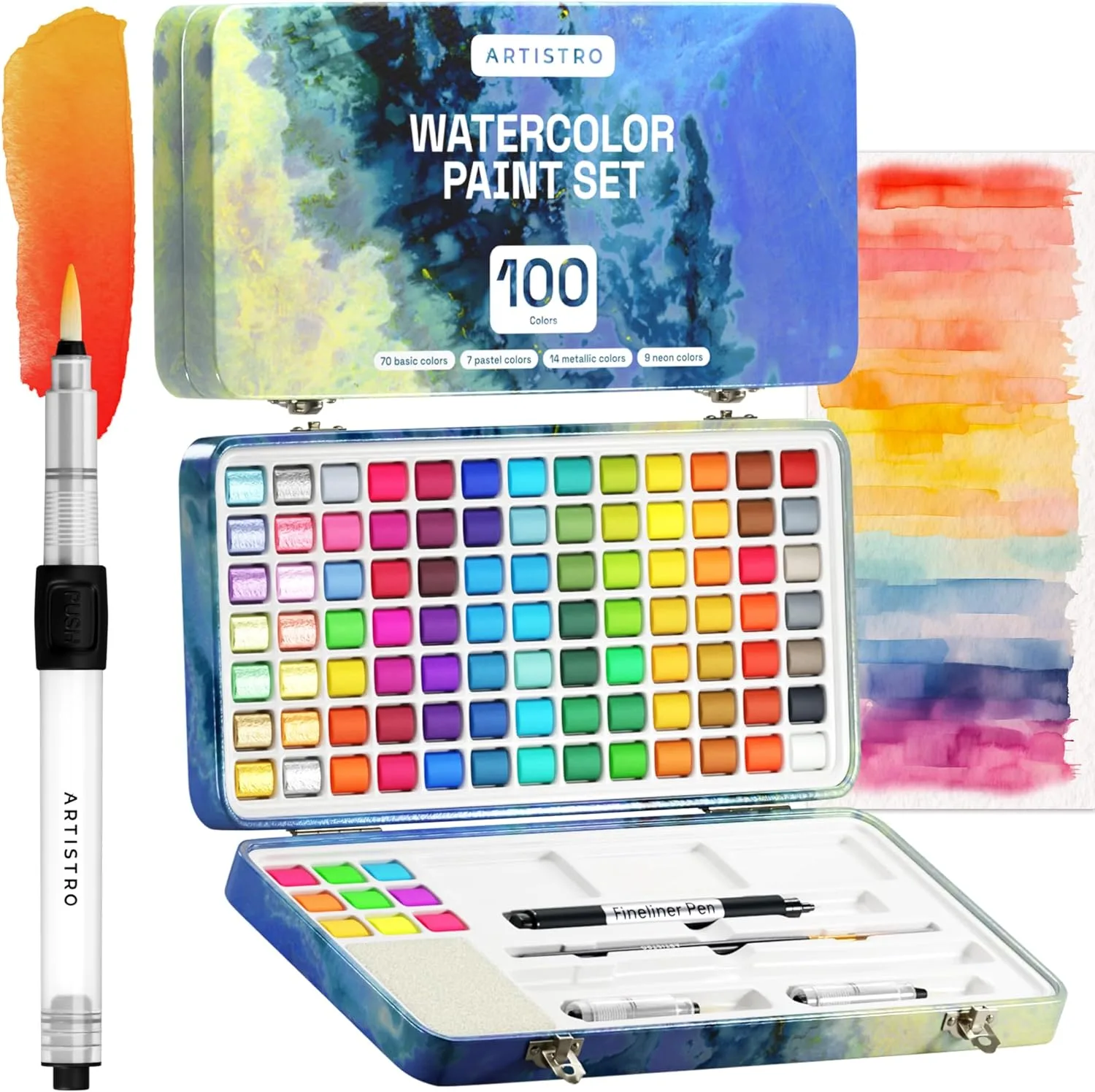 ARTISTRO Dual-Tip Acrylic Markers as Fineliners: Are They Good for Technical Drawing?