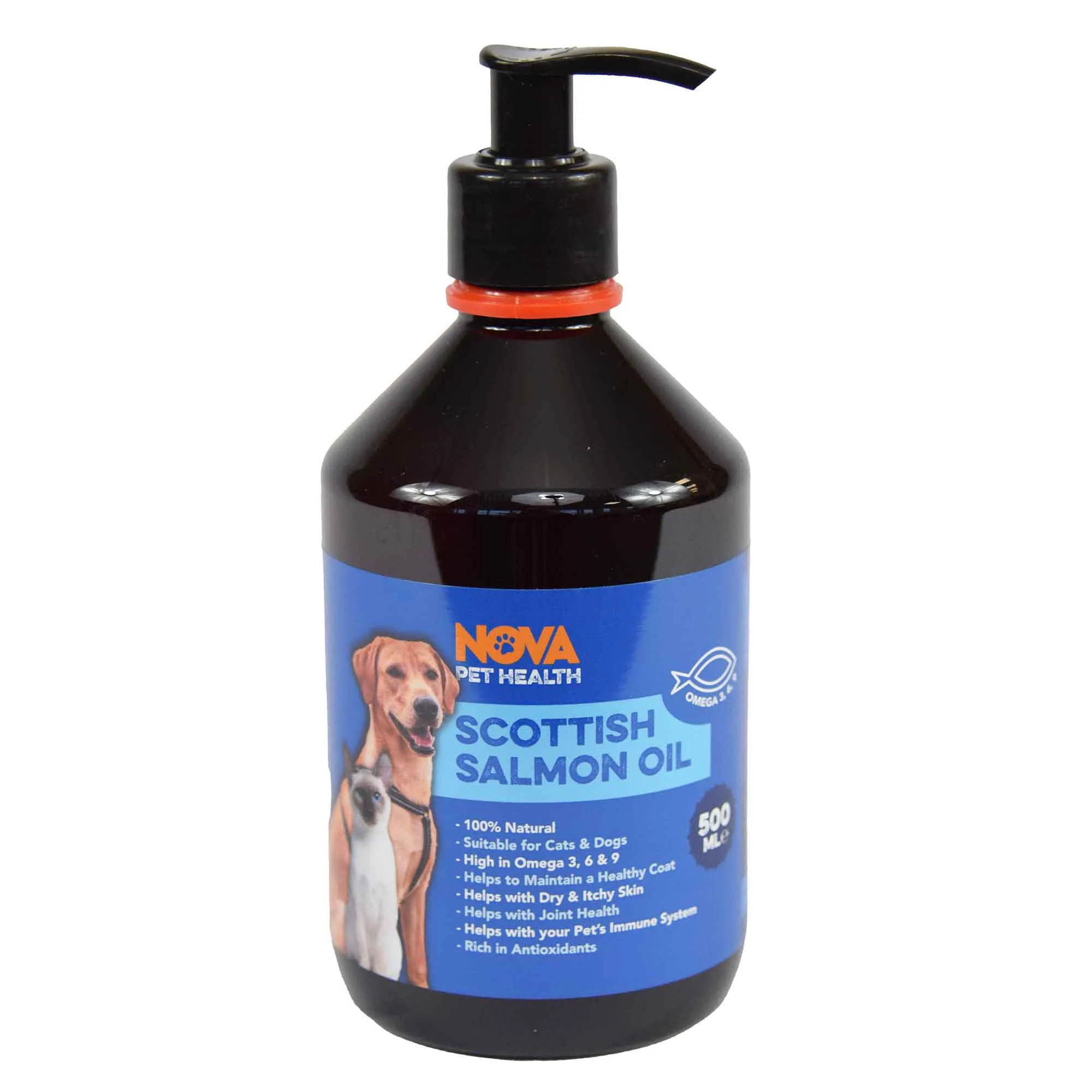 Nova Pet Health Schottisches Lachsöl - 500ml