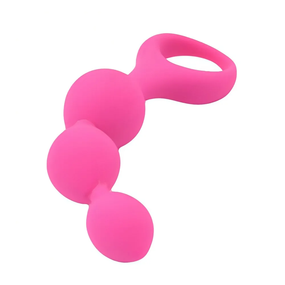 Loving Joy Perline Anal Triple Ripple Rosa