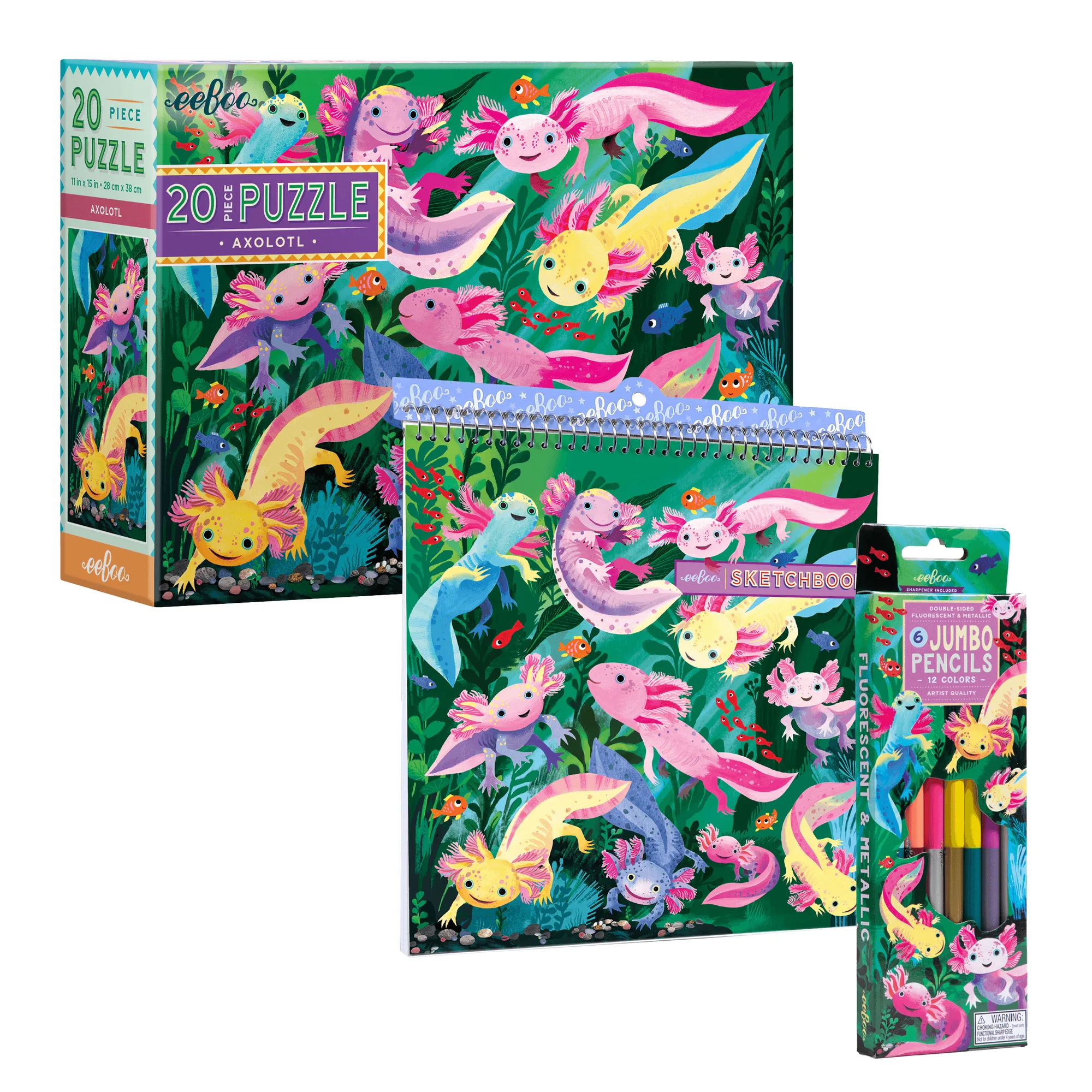 Was ist im Axolotl-Bundle enthalten?