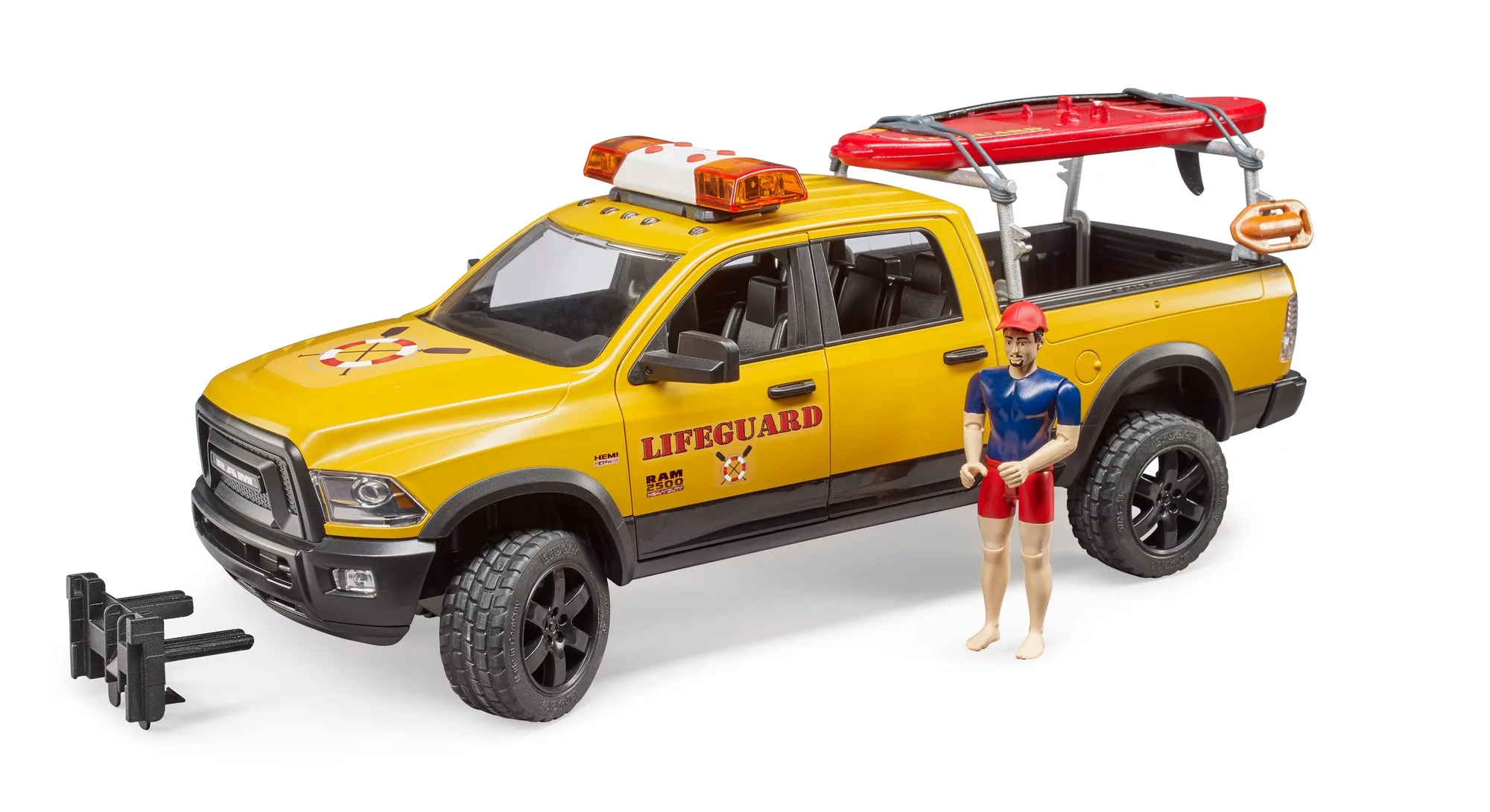 Bruder Ram 2500 Lifeguard Power Wagon: What's in the Box