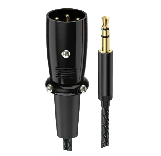 3.5mm 소스를 XLR 입력에 연결하는 방법