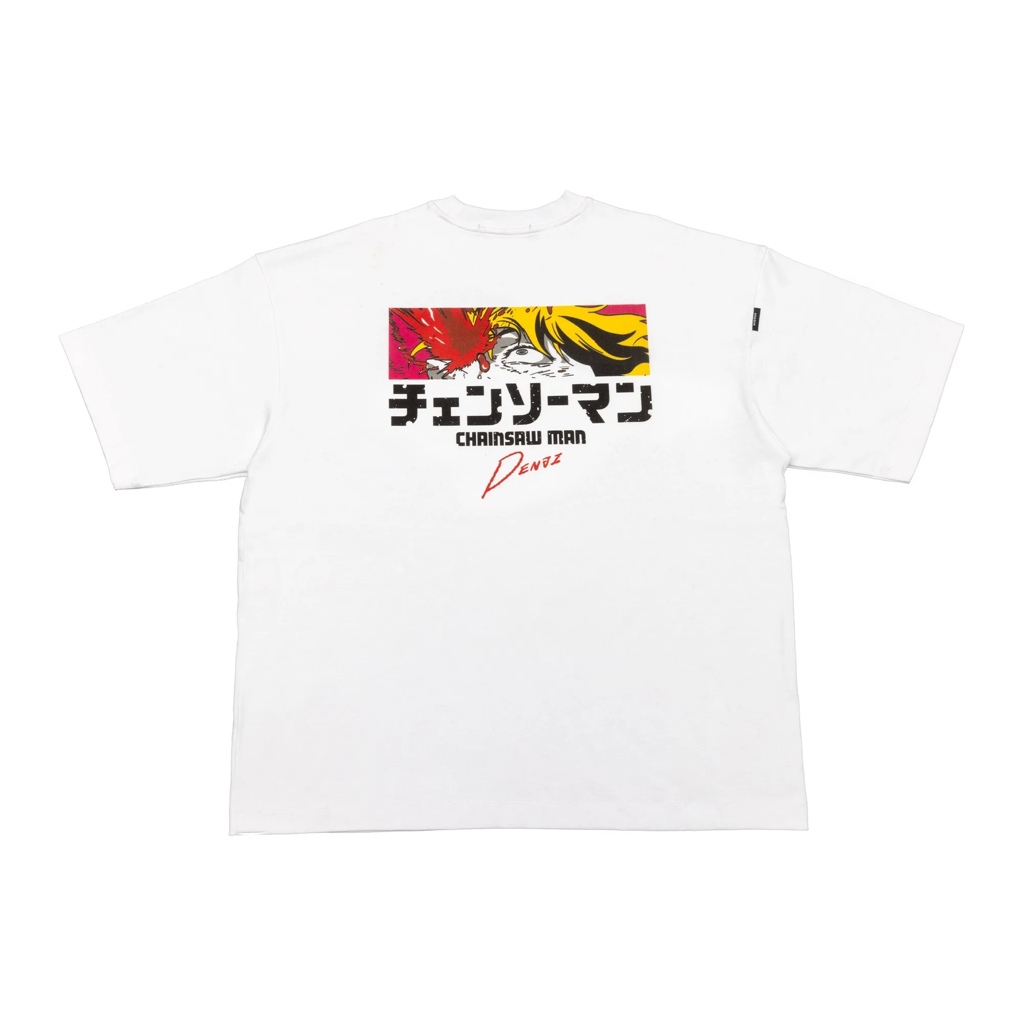 T-shirt Denji Chainsaw Man (Blanc)