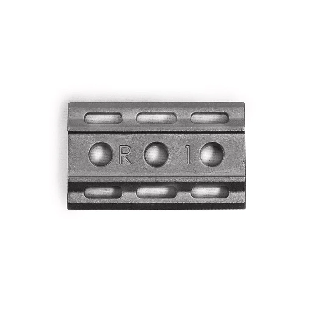 Rockwell 6S - Matte Stainless Steel - 1/3 Plate