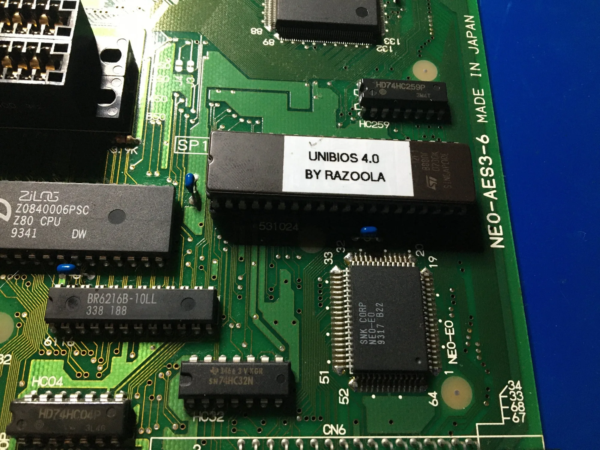 Översikt över SNK Neo Geo AES/MVS inskickningstjänster