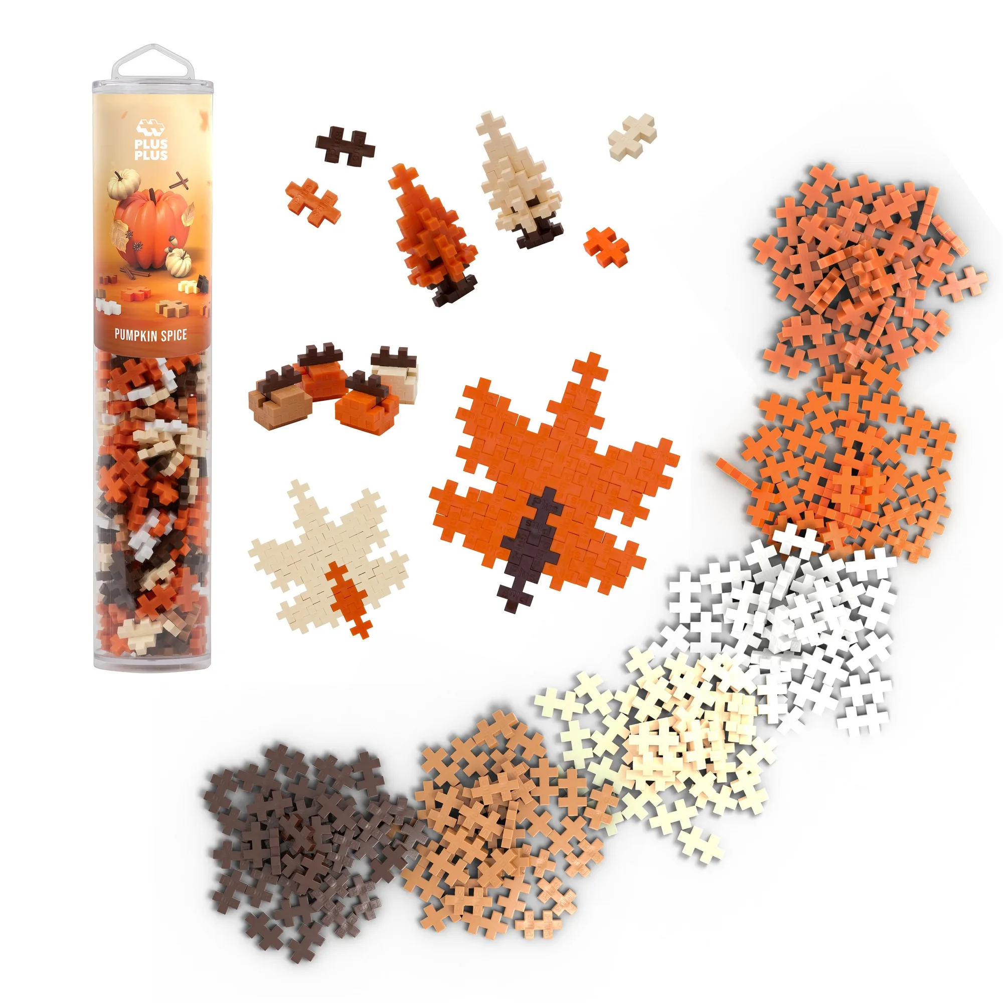 Créer une scène d'épices de citrouille avec un tube de 240 pièces