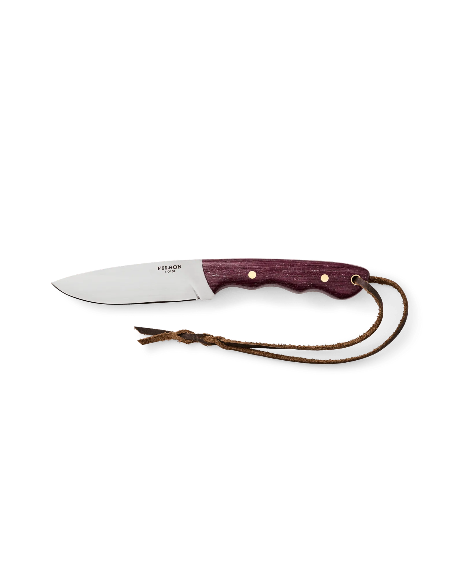 Graycloud Outfitter Knife - Purpleheart Wood