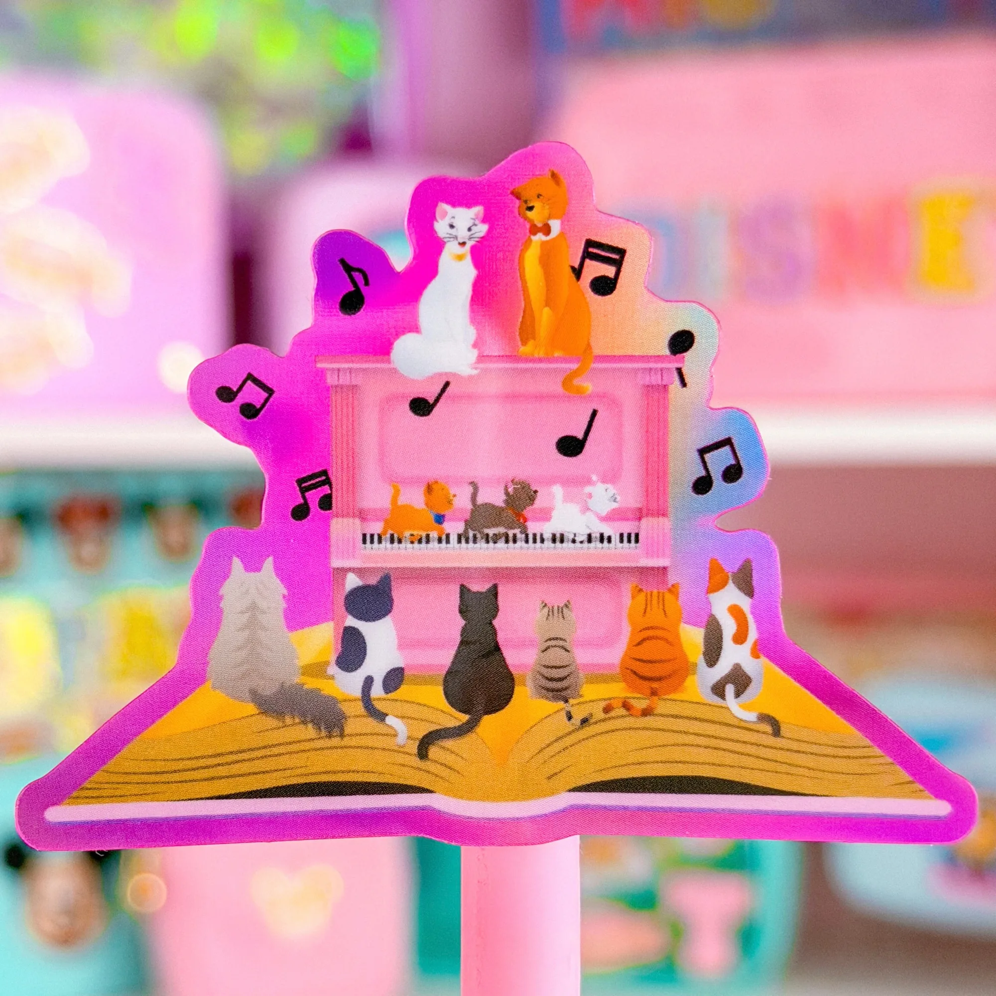 Waterproof Sticker - (Aristocats) Storybook