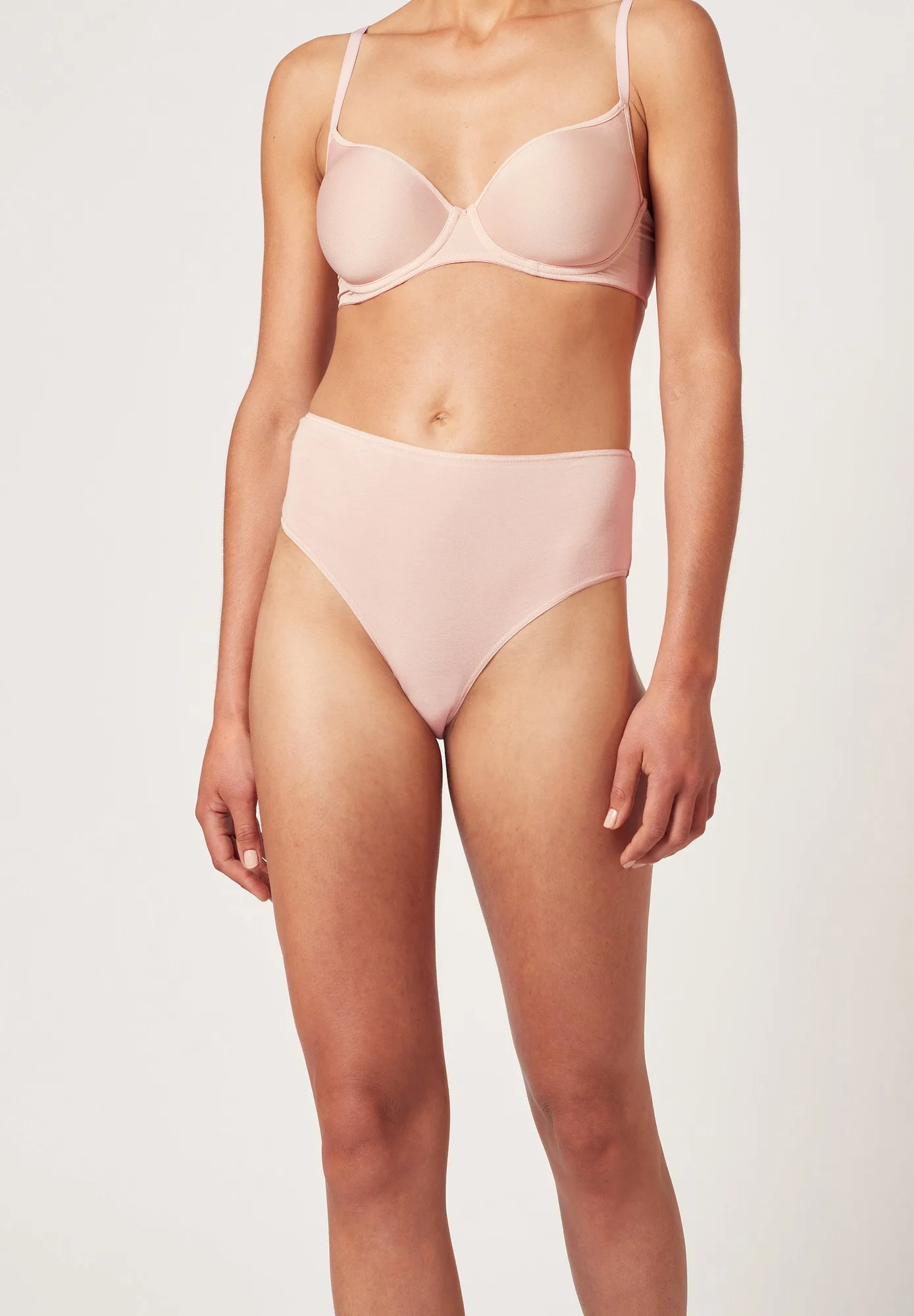 hautnah Coton 2 Pack Maxi Slip Doppelpack | rose poussiéreux 010113-01H098