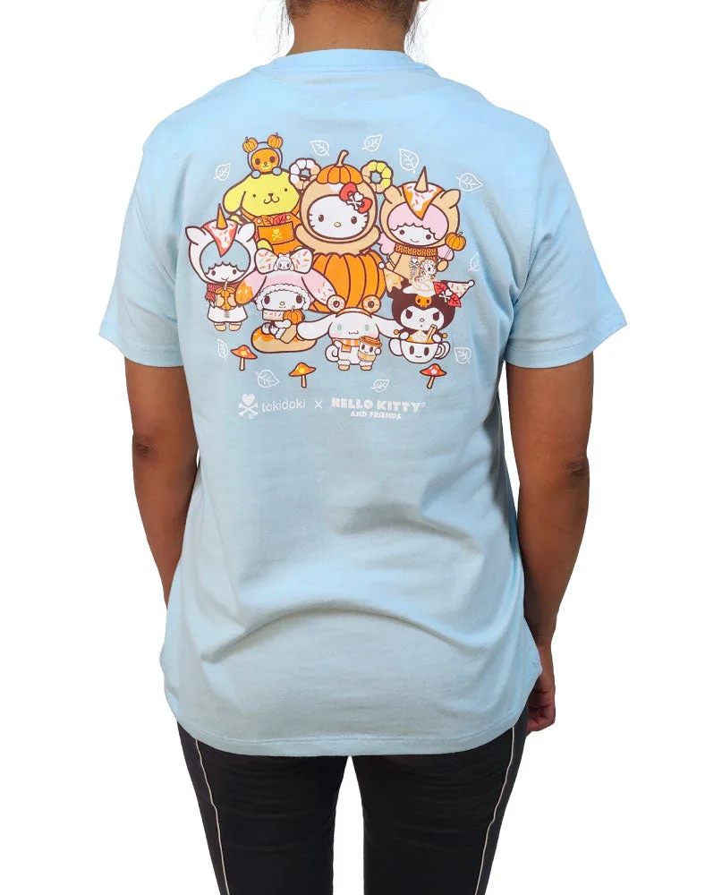 tokidoki x Hello Kitty and Friends Pumpkin Spice Harvest Kitty Tee