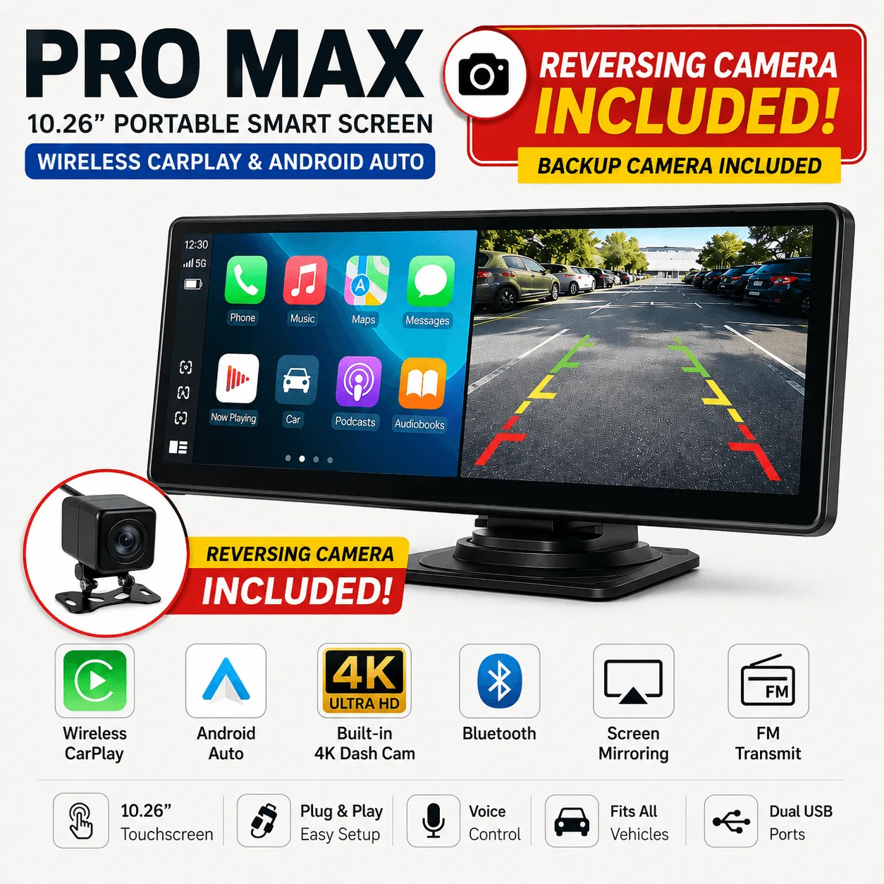 CarTablet Pro Max バックカメラ取付ガイド