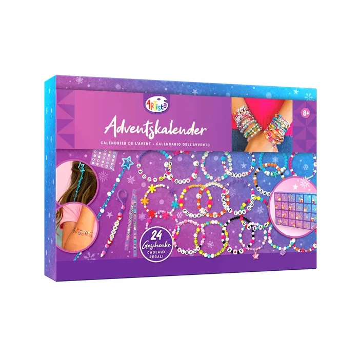 Adventskalenderideeën: sieradentelling voor kinderen