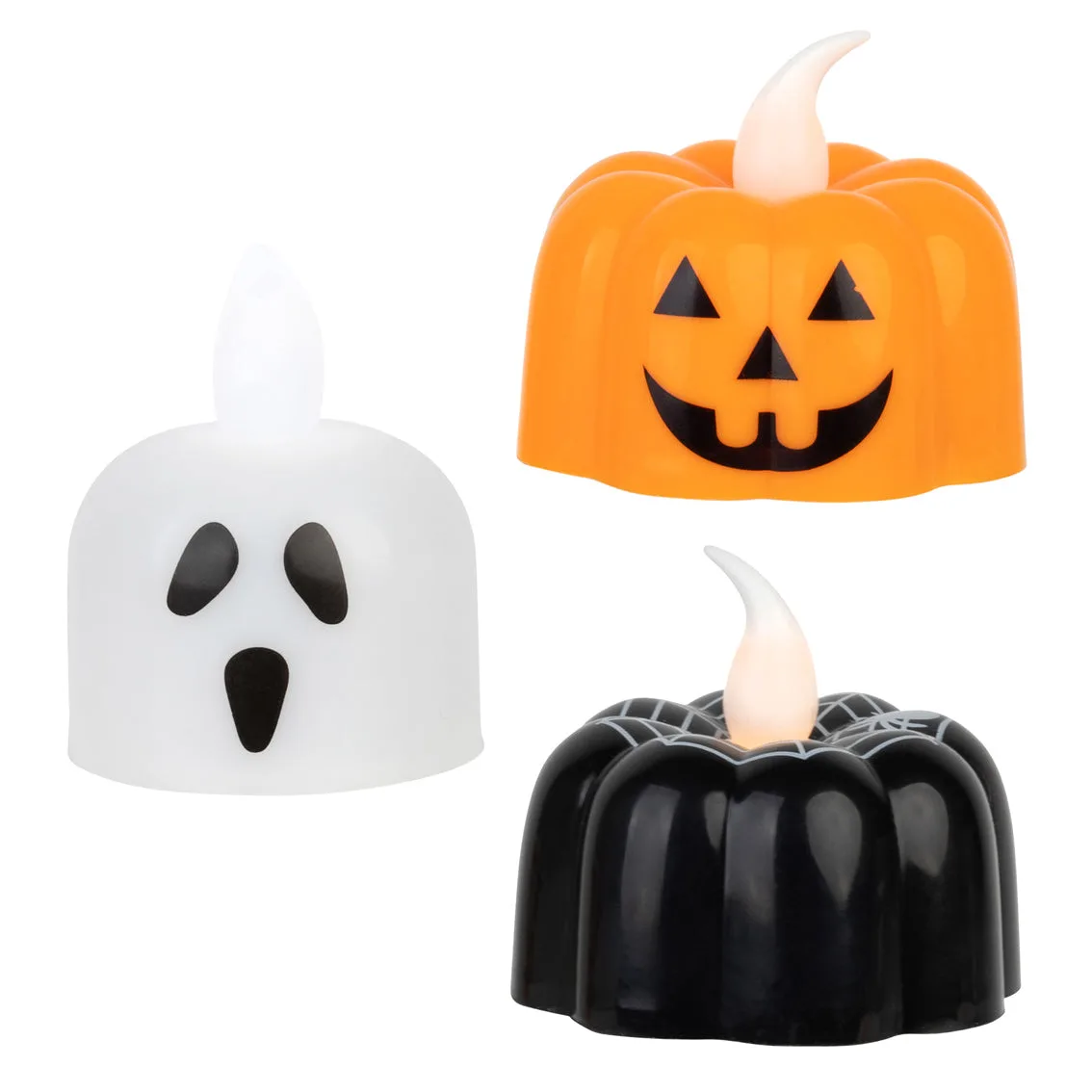 How to Style a Halloween Table with Flameless Candles