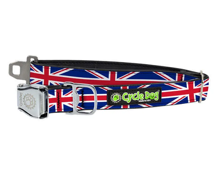Kalung Anjing Union Jack: Pas dan Ketahanan untuk Anjing Aktif