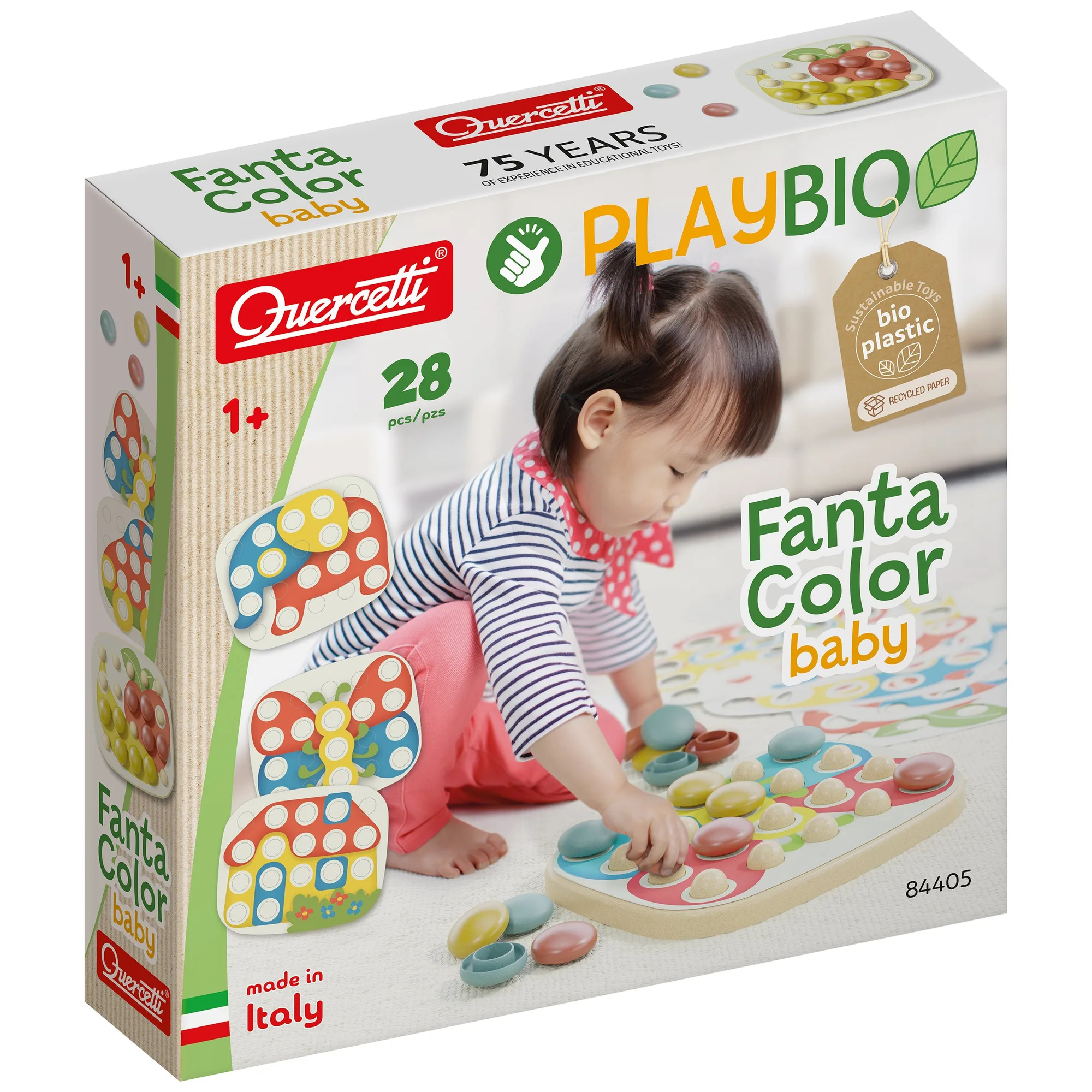 FantaColor Baby Bio: 赤ちゃんの安全な感覚遊び