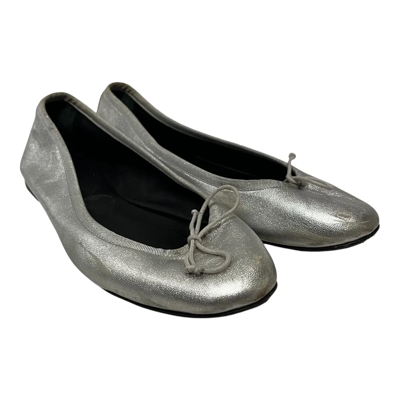 SAINT LAURENT/Zapatos planos/EU 36.5/Plata/