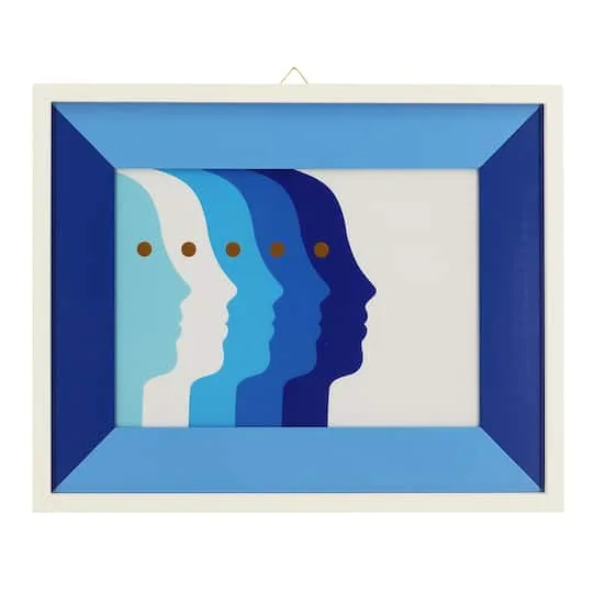 Como pendurar um painel de parede Jonathan Adler Faces
