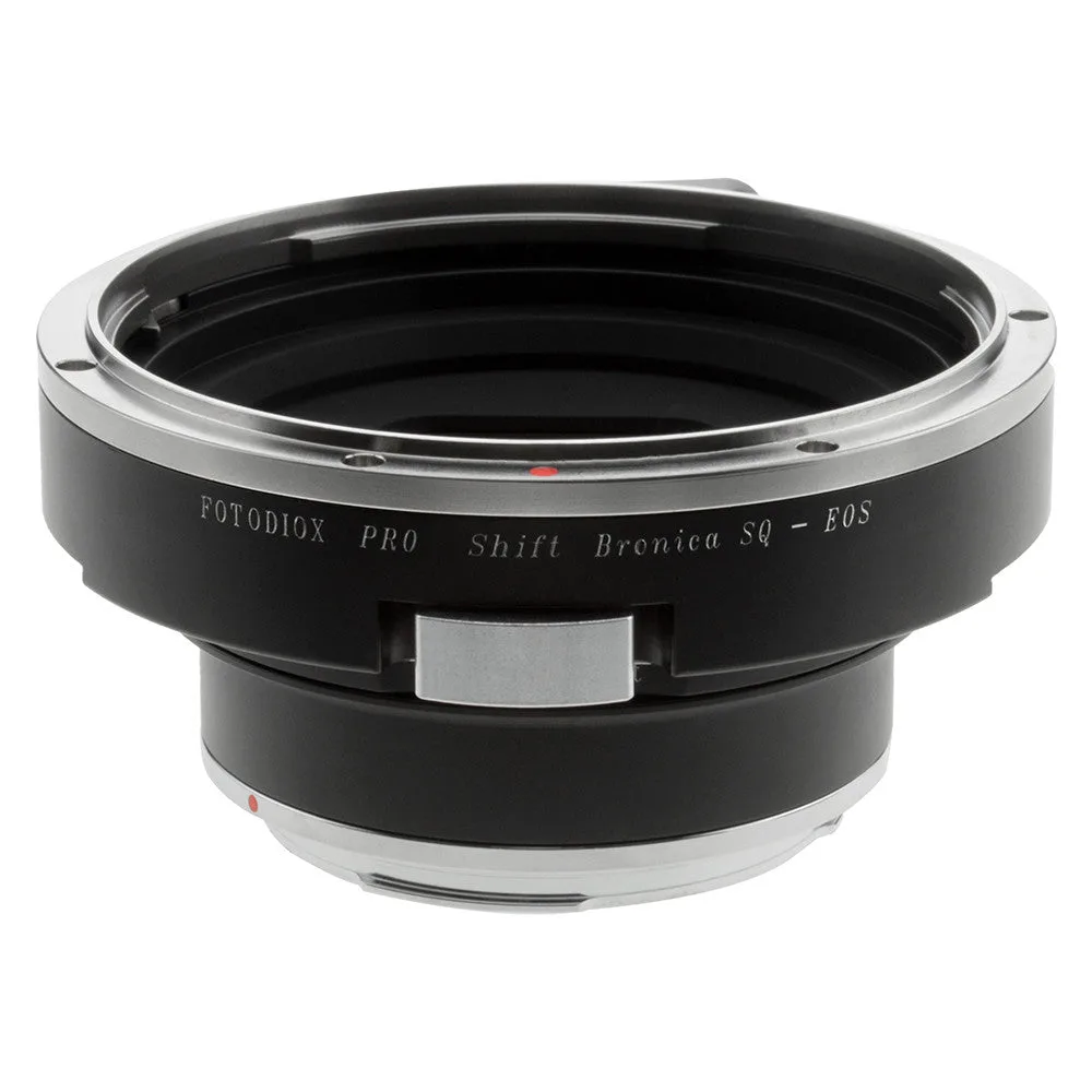 محول تثبيت عدسة مزاح Fotodiox Pro - عدسة Bronica SQ إلى كاميرا Canon EOS (EF, EF-S) ذات المرآة