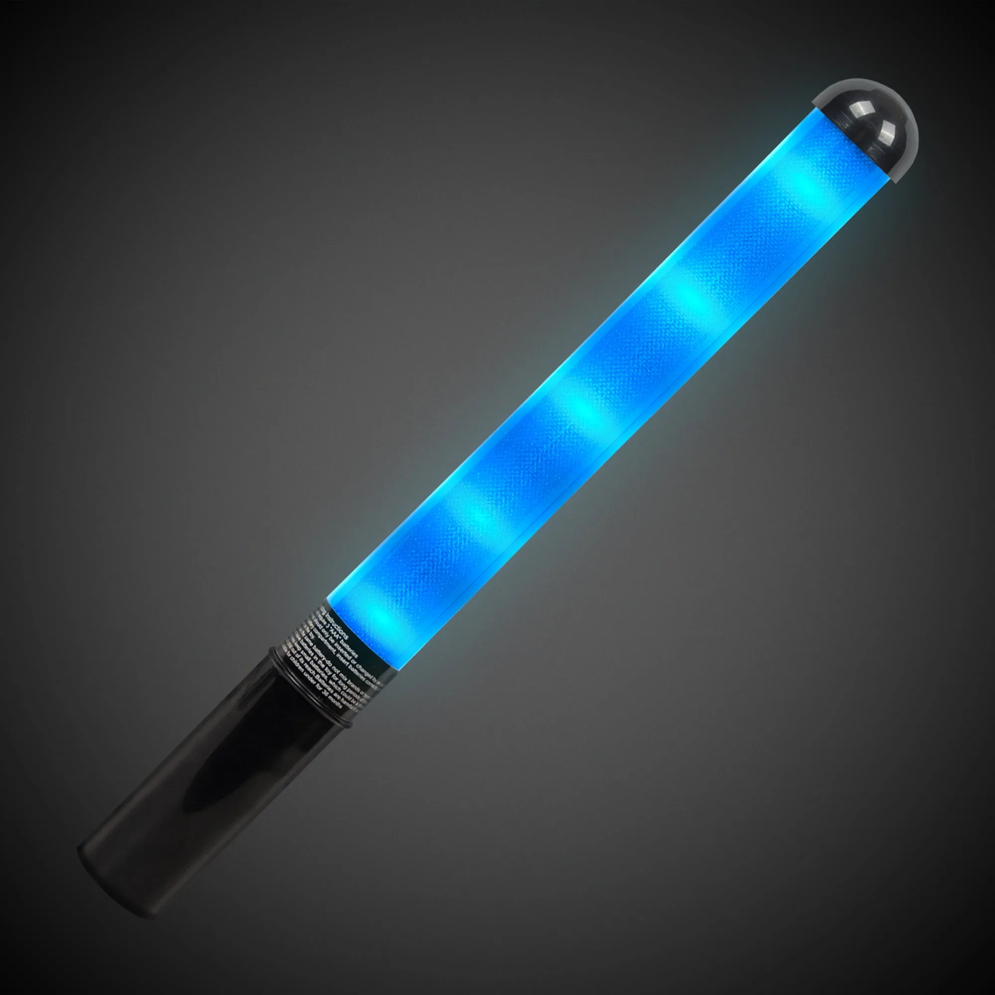 12.5" LED Blue Patrol Wand - Pack of 3